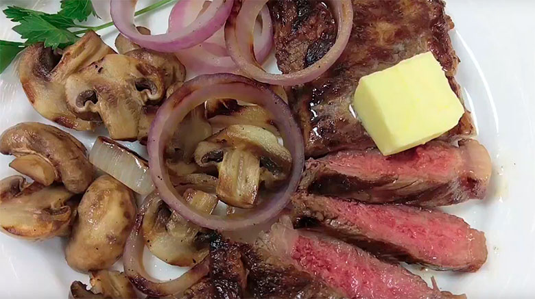 Степени прожарки стейка из говядины