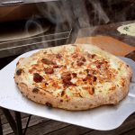Пицца «Альфредо» с рваной курицей (видео)